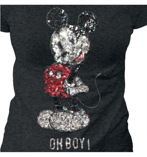 Tee-Shirt femme Mickey Oh Boy ! Disney