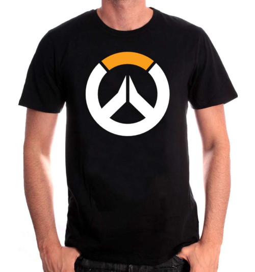 Tee-Shirt Overwatch noir logo