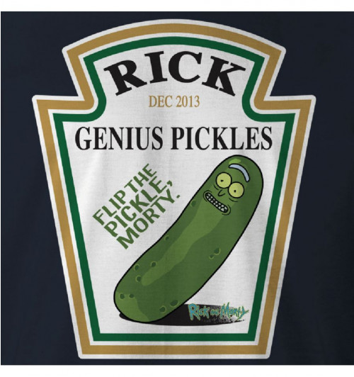 Tee-Shirt Rick et Morty Genius Pickle