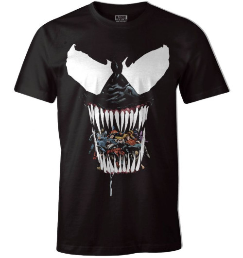Tee-Shirt Venom Marvel Black Venom