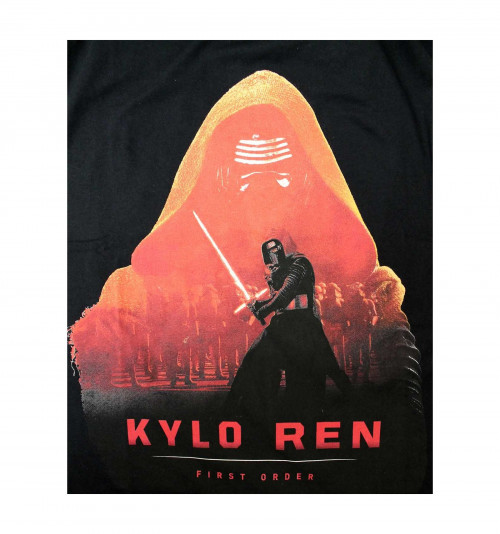 Tee-Shirt Noir Kylo Poster Star Wars