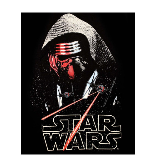 Tee-Shirt Noir Kylo Ren Fighters Star Wars 7