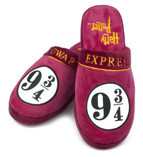 Chaussons Harry Potter 9 3/4 Hogwarts Express