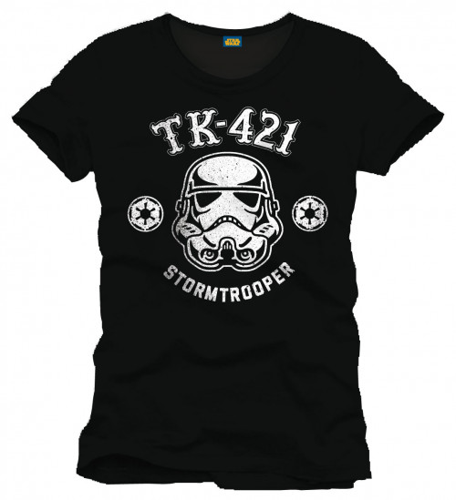 Tee-Shirt Noir TK-421 Trooper Star Wars
