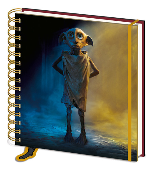 Carnet Bloc Notes à spirales Dobby Harry Potter 