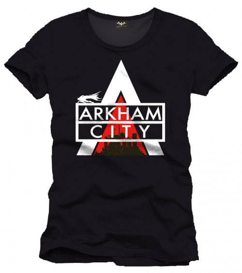 Tee-Shirt Noir Arkham City Batman