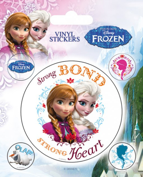 Pack de 5 Stickers Reines des Neiges