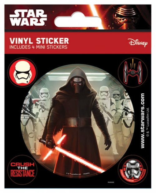 Pack de 5 Stickers Kylo Ren Star Wars