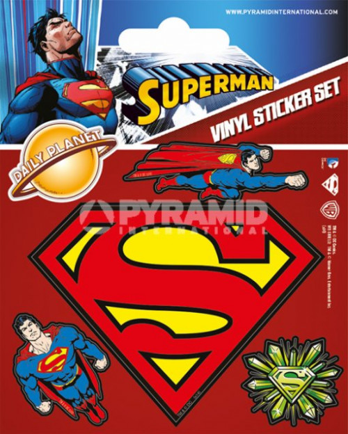 Pack de 5 Stickers Superman