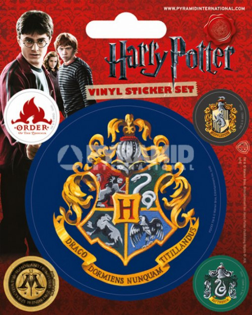 Pack de 5 Stickers Serpentard Harry Potter