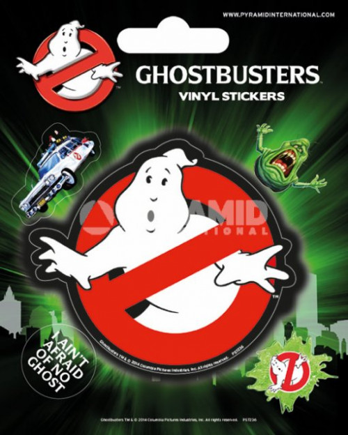 Pack de 5 Stickers Ghostbusters