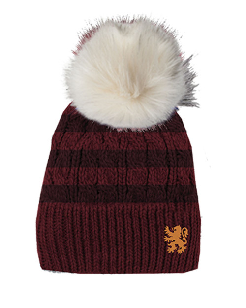 Bonnet Harry Potter Gryffondor à pompon et rayures