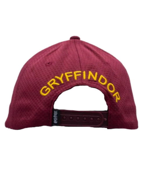 Casquette Harry Potter bordeaux et doré Godric Gryffondor Hogwarts
