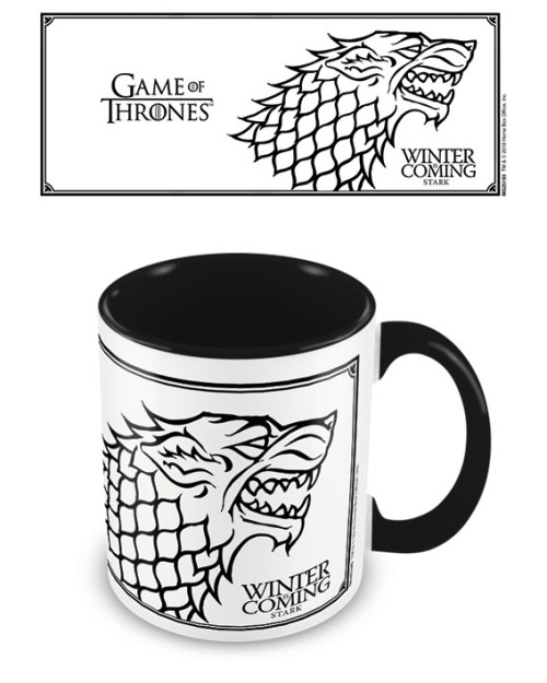 Mug Game of Thrones Winter is Coming Stark