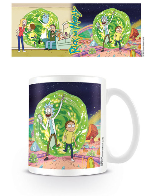 Mug Rick et Morty Portail