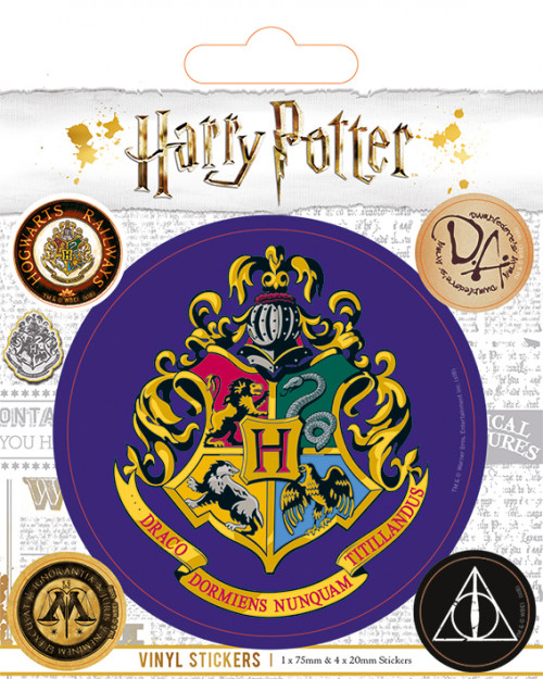 Pack de 5 Stickers Poudlard Harry Potter - 4308