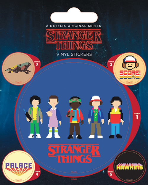 Stickers Stranger Things Arcade