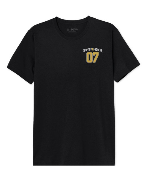 T-shirt Harry Potter Gryffondor 07 noir