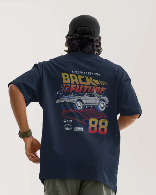 T-Shirt Retour vers le futur Delorean Time Traveller