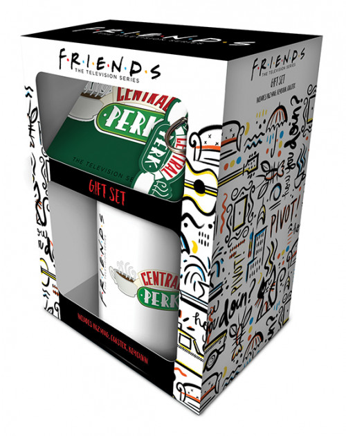 Set Friends Mug sous verre porte-clés Central Perk