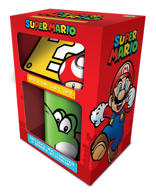 Set Yoshi Mug sous verre et porte-clés