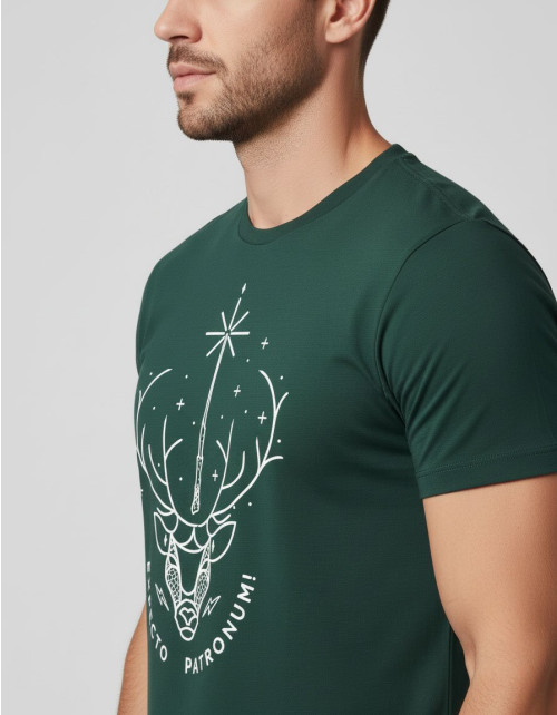 Tee-Shirt Harry Potter Patronus vert