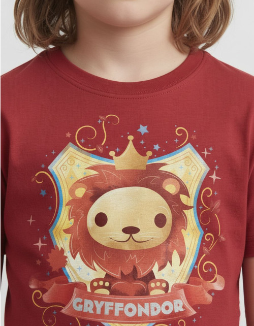 T-shirt enfant Harry Potter Gryffondor Chibi