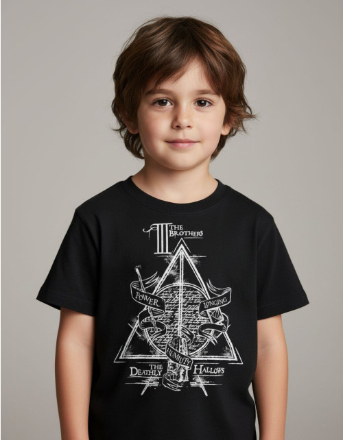 T-shirt Enfant Harry Potter - Deathly Hallows