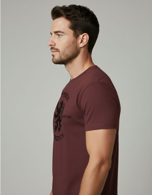 T-shirt Harry Potter bordeaux Gryffondor Quidditch