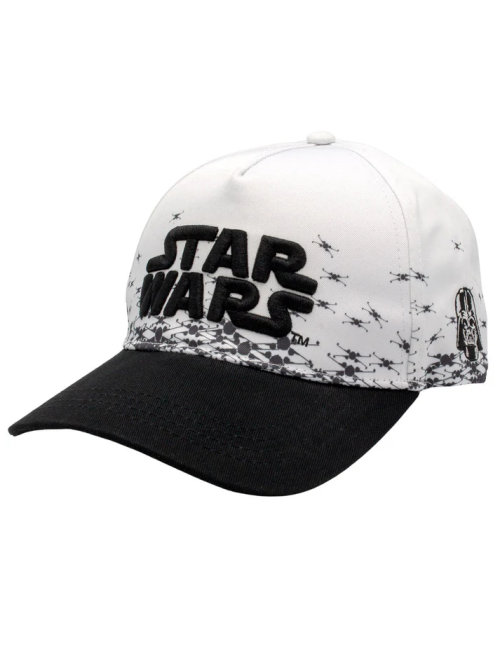 Casquette Star Wars blanche et noire