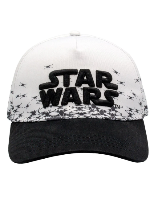 Casquette Star Wars blanche et noire