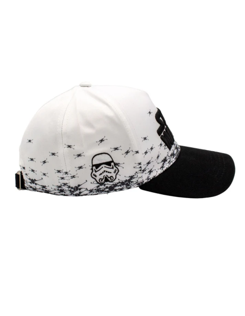Casquette Star Wars blanche et noire