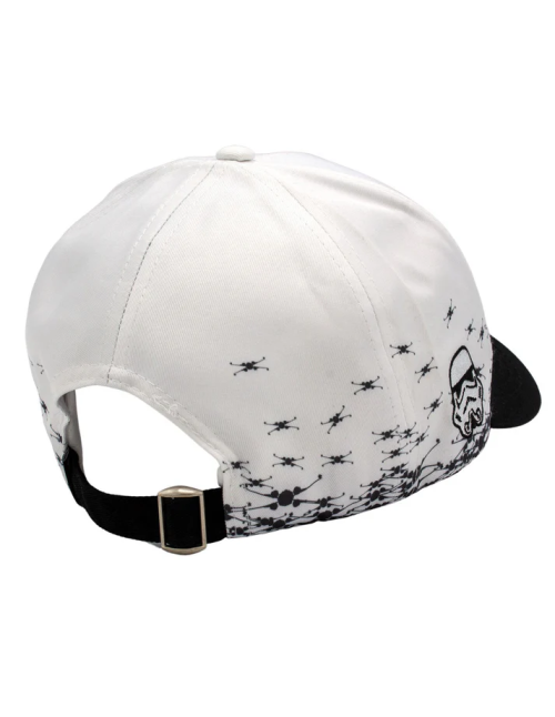 Casquette Star Wars blanche et noire