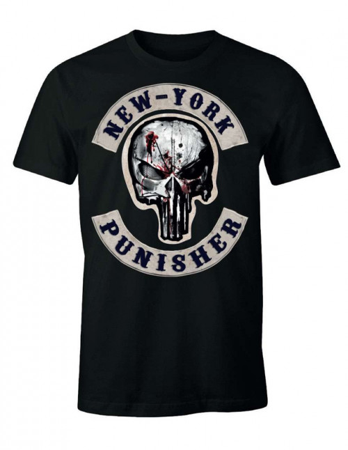 Tee-Shirt Punisher New York Marvel