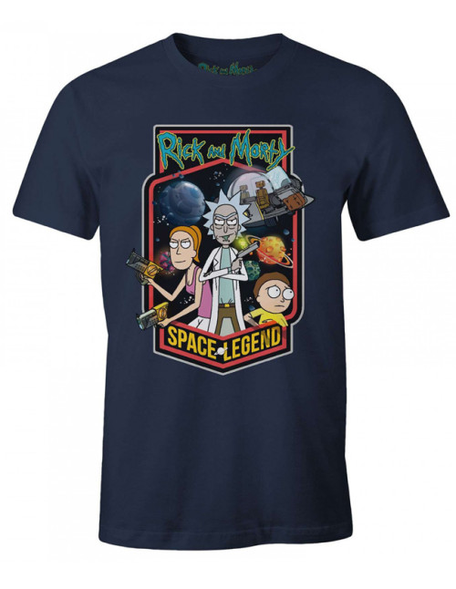 Tee-Shirt Rick et Morty Space Legend