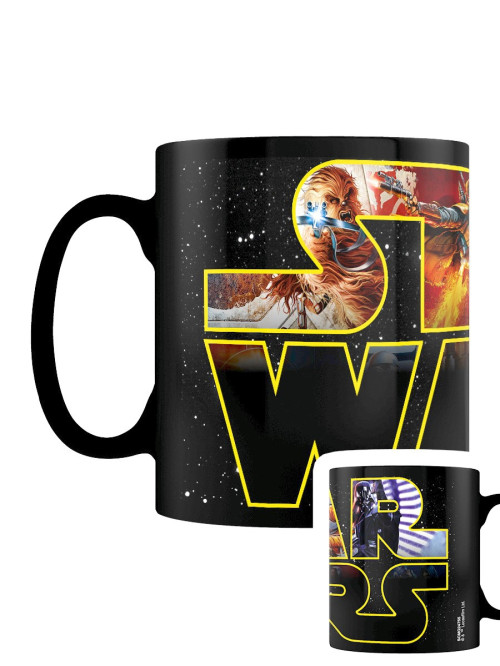 Mug thermoréactif Logo personnages Star Wars