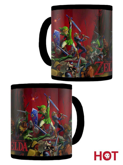 Mug Zelda Battle Thermoreactif