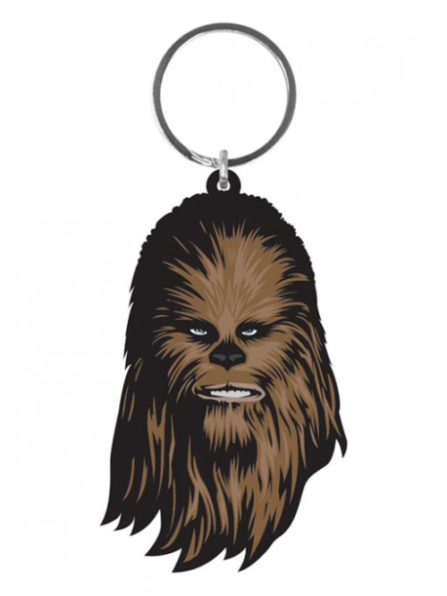 Porte-clés Caoutchouc Chewbacca 6 cm Star Wars