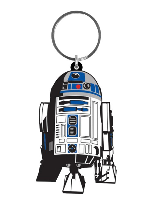 Porte-clés Caoutchouc R2-D2 6 cm Star Wars