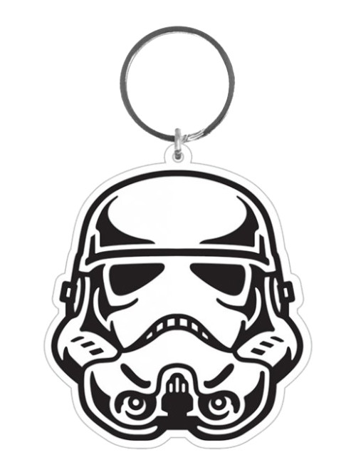 Porte-clés Caoutchouc Stormtrooper 6 cm Star Wars