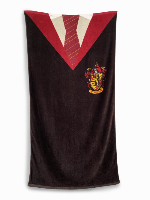 Serviette de bain Harry Potter Uniforme Gryffondor