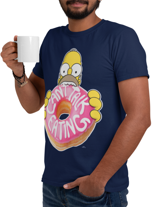 T-shirt Simpsons Homer Donut