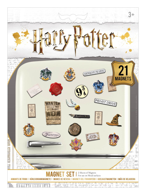 Pack de 21 aimants magnets Harry Potter