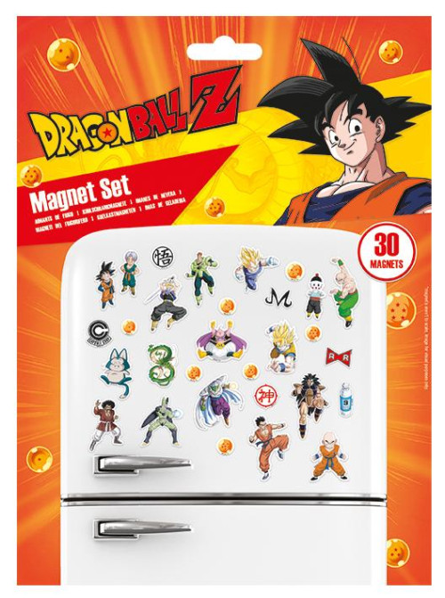 Pack de 19 aimants magnets DragonBall Z