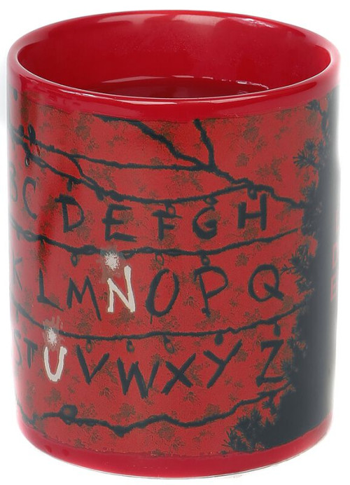 Mug Stranger Things RUN guirlande Thermoréactif