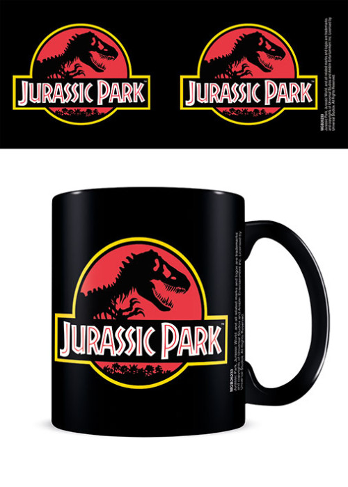 Mug Jurassic Park noir Logo classique