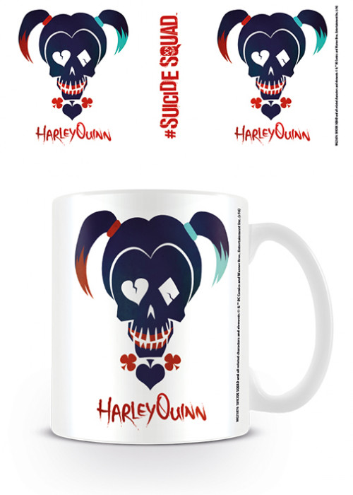 Mug Harley Quinn Skull Suicide Squad