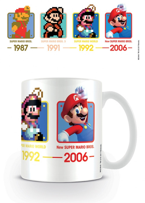 Mug Historique Super Mario Nintendo