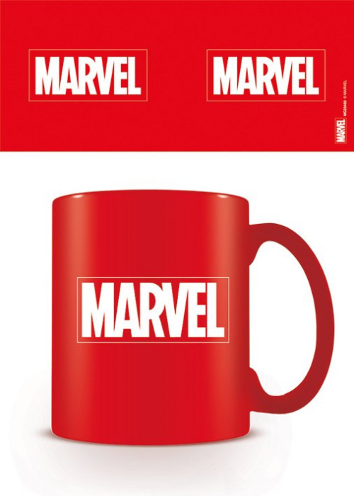 Mug Rouge Logo Marvel