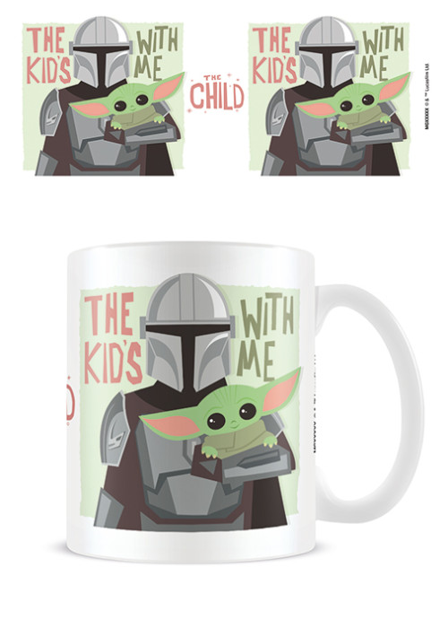 Mug Star Wars The Mandalorian The kids with me